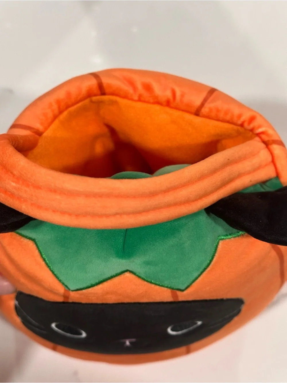 Squishmallows Orange Pumpkin treat pail